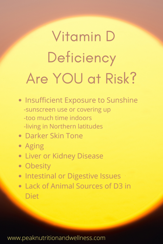 Vitamin D Deficiency - Are YOU at Risk?
