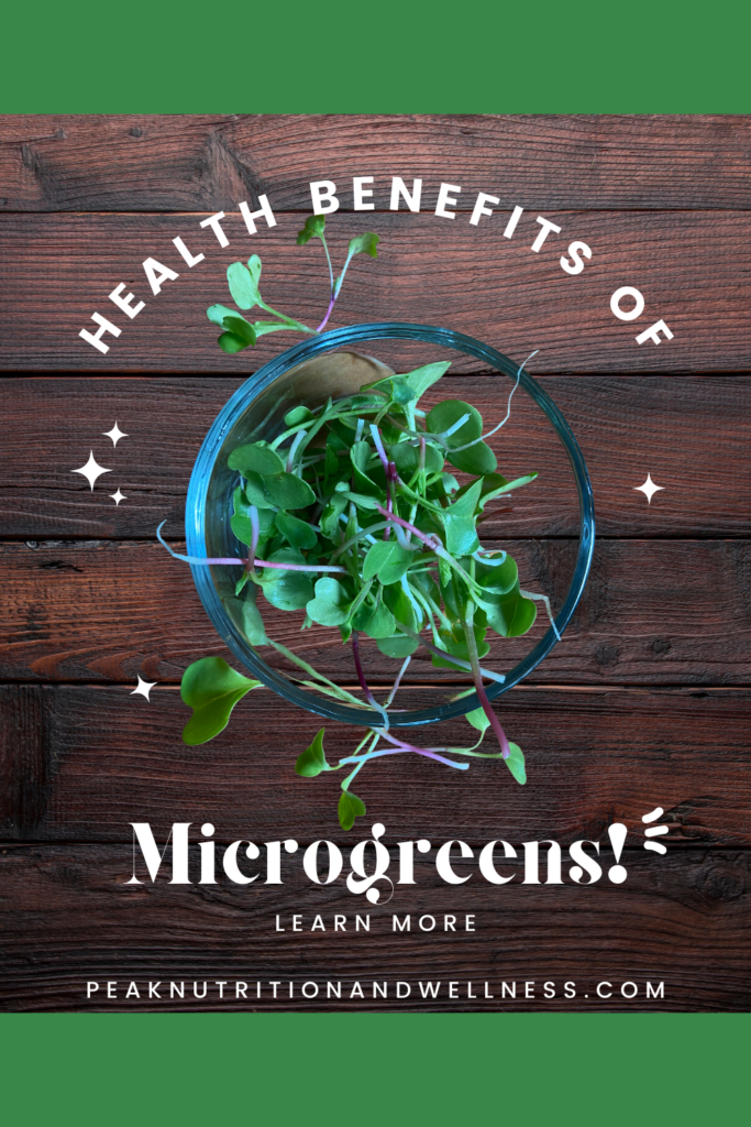The (Super)Powers of Microgreens