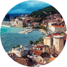 Croatia-shoreline-circle